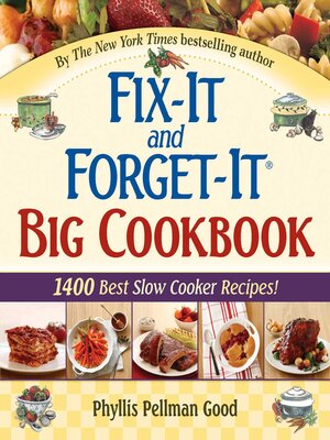 cover image of Fix-It and Forget-It: Big Cookbook